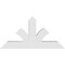 Ekena Millwork Richland Architectural Grade PVC Gable Bracket, 36"W x 18"H x 4"D x 4"F, 12/12 Pitch GBP036X18X0404RIC00 - alternate 4
